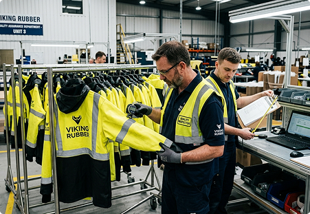 Workers in Hi-Vis